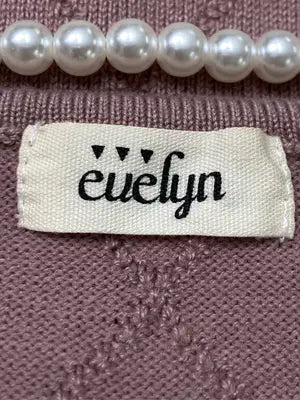 evelyn/エブリン/ニット/セーター/トップス/ピンク/F