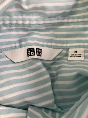 UNIQLO/ユニクロ/シャツ/ブラウス/トップス/スカイブルー/M