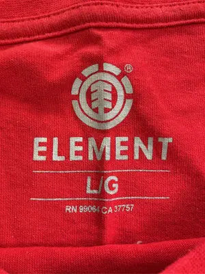 ELEMENT/エレメント/Tシャツ/カットソー/トップス/レッド/L