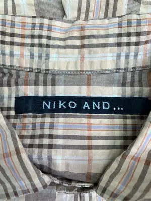 niko and .../ニコアンド/シャツ/ブラウス/トップス/ベージュ/3