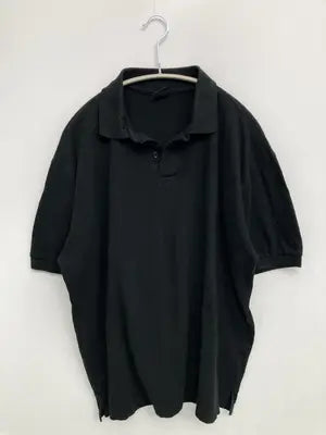 SG/ポロシャツ/トップス/ブラック/Large