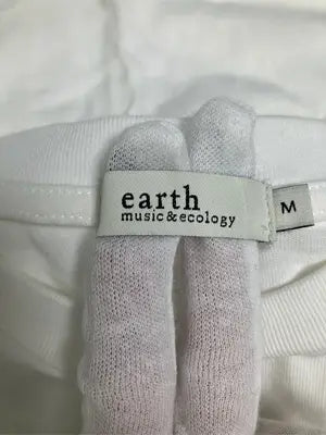 earth music&ecology/アースミュージックアンドエコロジー/Tシャツ/カットソー/トップス/ホワイト/M