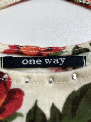 One Way/ワンウェイ/タンクトップ/トップス/ホワイト/F