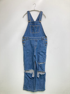 INDIGO JUNCTION/インディゴジャンクション/サロペット/オーバーオール/オールインワン・サロペット/ブルー/M  バスト79～87　身長154～162