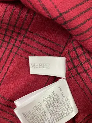 CECIL McBEE/セシルマクビー/シャツ/ブラウス/トップス/レッド/M
