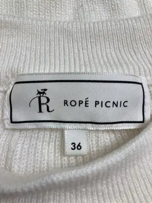 ROPE PICNIC/ロペピクニック/Tシャツ/カットソー/トップス/ホワイト/36