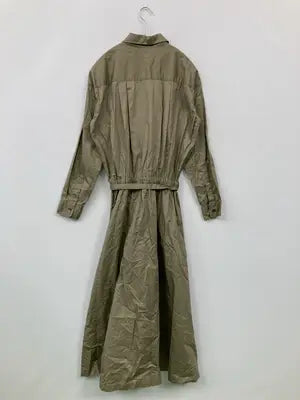 URBAN RESEARCH DOORS/アーバンリサーチドアーズ/シャツワンピース/ワンピース/ドレス/カーキ/One