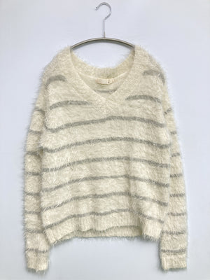 a.r.w/ニット/セーター/トップス/ホワイト/M