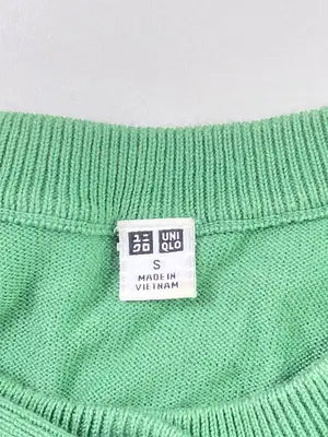 UNIQLO/ユニクロ/カーディガン/ボレロ/トップス/グリーン/S