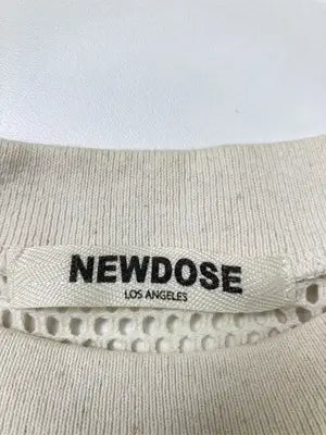 NEWDOSE/Tシャツ/カットソー/トップス/アイボリー