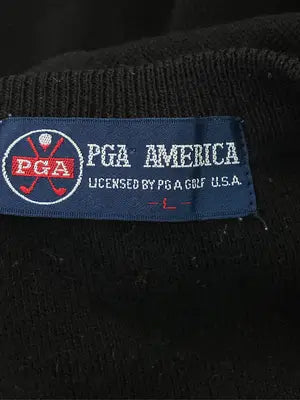 PGA AMERICA/ニット/セーター/トップス/ブラック/L