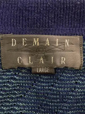DEMAIN CLAIR/ポロシャツ/トップス/ネイビー/L