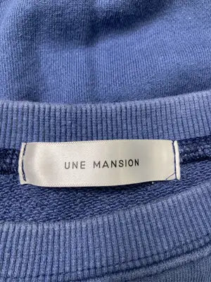 UNE MANSION/ウメマンション/スウェット/トップス/ブルー/F