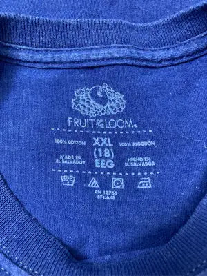FRUIT OF THE LOOM/フルーツオブザルーム/Tシャツ/カットソー/トップス/ブルー/XXL
