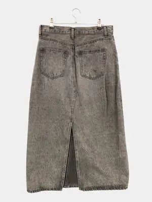 UNIQLO JEANS/ユニクロジーンズ/デニムスカート/スカート/グレー/ウエスト 67cm
