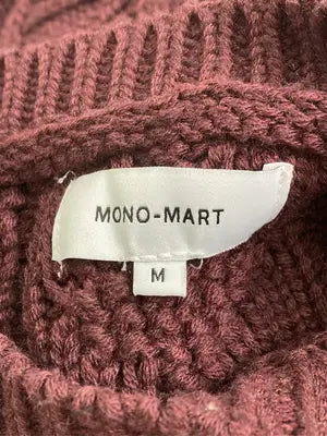 MONO-MART/モノマート/ニット/セーター/トップス/レッド/M