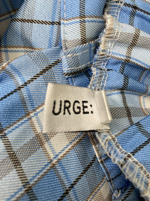 URGE:/アージ/ロングスカート/スカート/ブルー/M