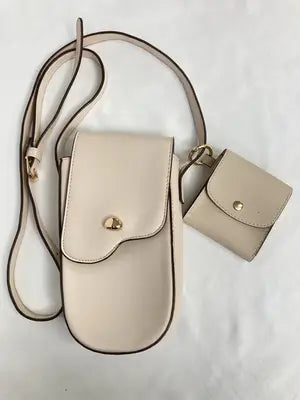ショルダーバッグ/バッグ/アイボリー