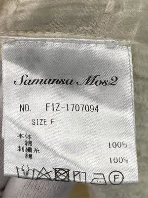 Samansa Mos2/サマンサモスモス/キャミソール/トップス/アイボリー/F