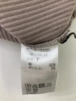 mystic/ミスティック/その他パンツ/パンツ/ベージュ/F