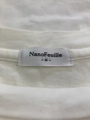 NanoFeuille/Tシャツ/カットソー/トップス/ホワイト/M