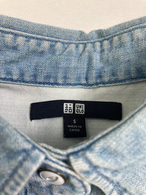 UNIQLO/ユニクロ/シャツ/ブラウス/トップス/ブルー/S