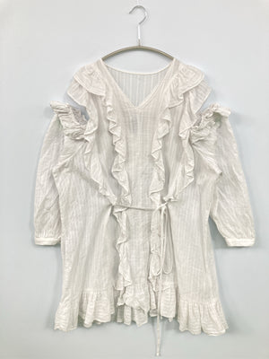 STYLE NANDA/スタイルナンダ/シャツ/ブラウス/トップス/ホワイト/F