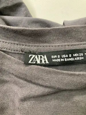 ZARA/ザラ/ワンピース/ワンピース/ドレス/グレー/S