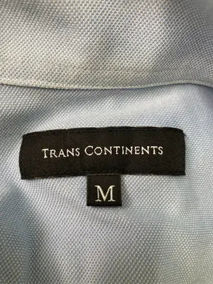 TRANS CONTINENTS/シャツ/ブラウス/トップス/スカイブルー/M