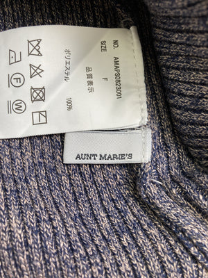 AUNT MARIE'S/アントマリーズ/ニット/セーター/トップス/パープル/F