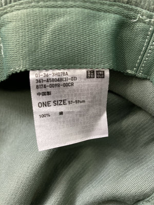 UNIQLO/ユニクロ/バケットハット/帽子/グリーン/ONE SIZE　57-59cm