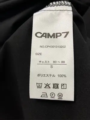 CAMP7/キャンプセブン/シャツ/ブラウス/トップス/ブラック/S