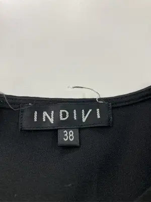 INDIVI/インディヴィ/Tシャツ/カットソー/トップス/ブラック/38