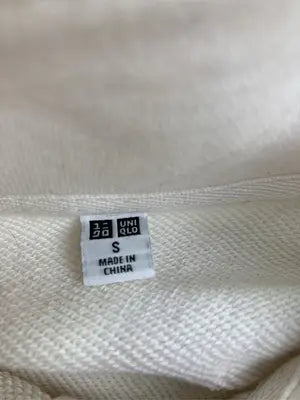UNIQLO/ユニクロ/スウェット/トップス/アイボリー/S