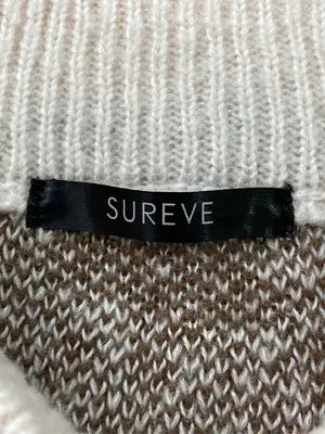 SUREVE/シュリーブ/ニット/セーター/トップス/ベージュ/M