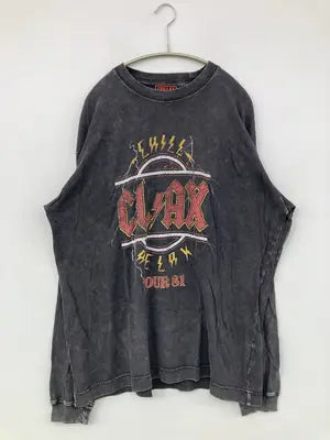 CHILLAX HOLLYWOOD/Tシャツ/カットソー/トップス/ブラック/LARGE