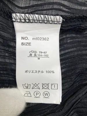 Tシャツ/カットソー/トップス/ブラック/M  バスト79～87  身長154～162