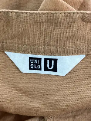 UNIQLO U/ユニクロユー/シャツ/ブラウス/トップス/ブラウン/S