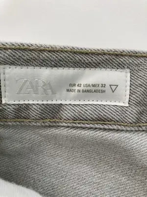 ZARA/ザラ/デニムパンツ/パンツ/グレー/EUR 42 USA/MEX 32