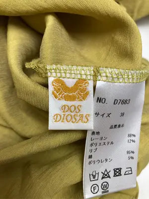 DOS DIOSAS/ドスディオサス/シャツ/ブラウス/トップス/イエロー/38