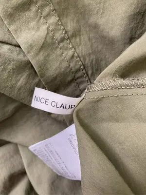continuer de NICE CLAUP/コンティニューデナイスクラップ/ジャンパースカート/ワンピース/ドレス/カーキ/F