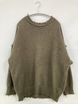 W.W.G/フーズフーギャラリー/ニット/セーター/トップス/ブラウン/F