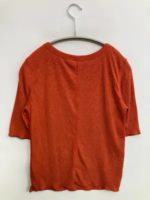 MOUSSY/マウジー/Tシャツ/カットソー/トップス/オレンジ/F