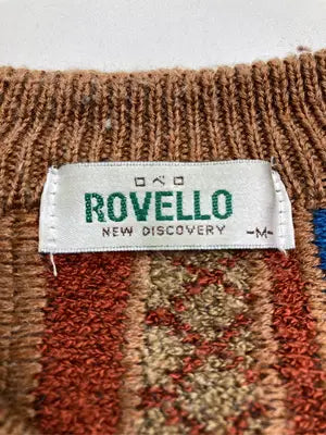 ROVELLO/ニット/セーター/トップス/ブラウン/M