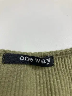 One Way/ワンウェイ/Tシャツ/カットソー/トップス/カーキ/F