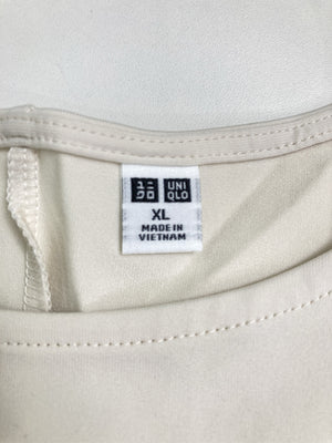 UNIQLO/ユニクロ/ワンピース/ワンピース/ドレス/ベージュ/XL
