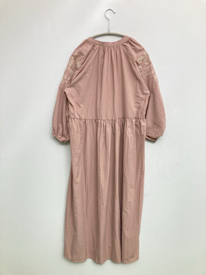 シャツワンピース/ワンピース/ドレス/ピンク/F