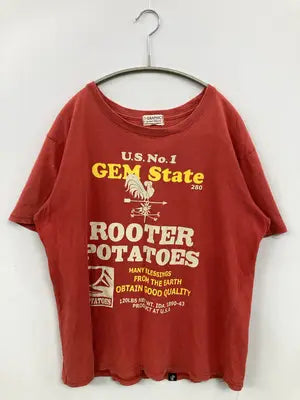 T-GRAPHICS/ティーグラフィックス/Tシャツ/カットソー/トップス/レッド