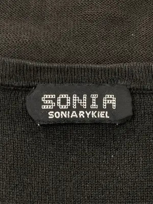 SONIA RYKIEL/ソニアリキエル/Tシャツ/カットソー/トップス/ブラック/38