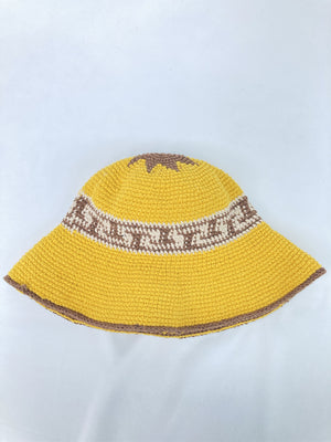 Amina/アミナ/バケットハット/帽子/イエロー